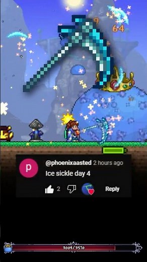 Terraria Fact Day 51: Ice Sickle #terraria #gaming #shorts ‪@phoenixaasted‬