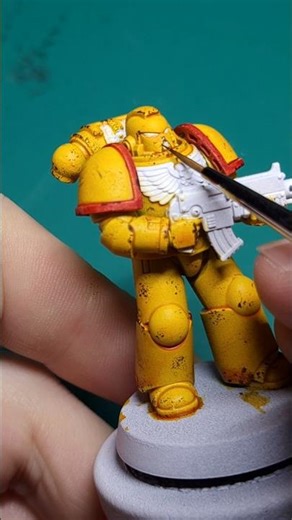 Full tutorial with all the paints and methods on Patreon #warhammer40k #speedpaint #spacemarines