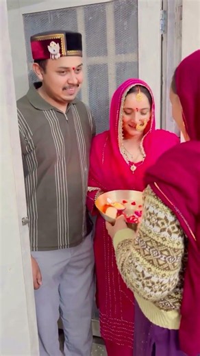 दामाद जी अंगना मैं पधारें ❤️ #himachaliculture #wedding #phadilifestyle