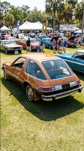 The Famous 'Fishbowl' on Wheels! 🐟🚗 1975 AMC Pacer