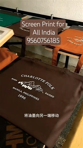 screen print service in Delhi #handbags