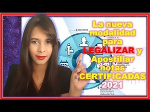 ¿CÓMO APOSTILLAR DOCUMENTOS VENEZOLANOS EN EL EXTRANJERO 2021?| Notas certificadas