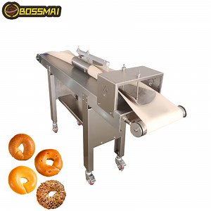 [Hot Item] Commercial Kitchen Equipment Bagel Bread Machine Donuts Maker Bakery Bread Production Line