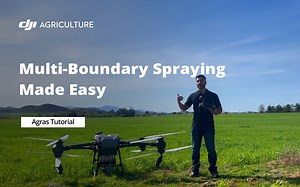 🌱 Agras T50 and T25 make multi-boundary spraying simple and effective. Follow this tutorial to set up and spray. See the process in action! 👏 Special thanks to Mehdi Shahbazi, CEO of Talos Drones, for the hands-on demonstration! 🎥: Talos Drones | DJI Agriculture