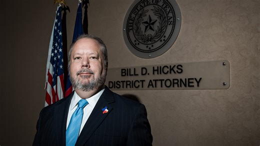 El Paso District Attorney Bill Hicks announces campaign to retain seat