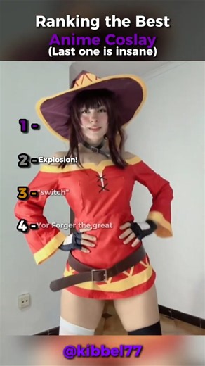 RANKING BEST ANIME COSPLAY