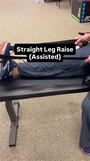 Assisted Straight Leg Raise