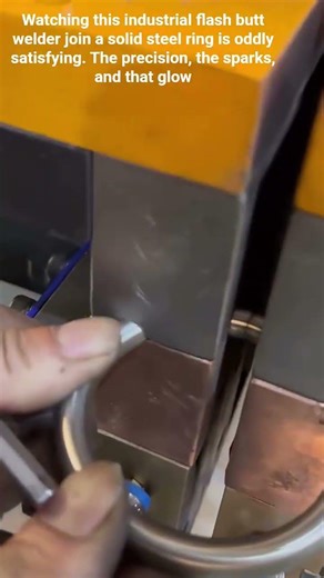Precision Ring Welding: Flash Butt Welding Process