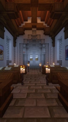 Minecraft medieval church timelapse #archicraft #minecraft Full tutorial on my page!