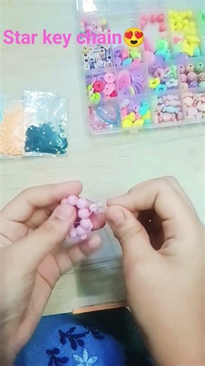star shape key chain making process😍🥰