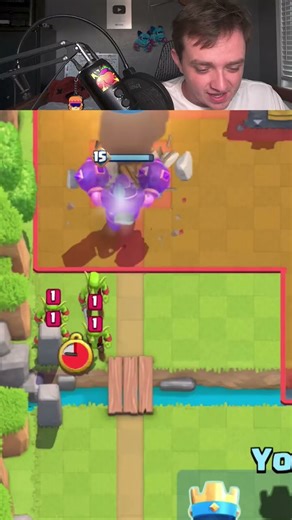 Mega knight in the tutorial 💀