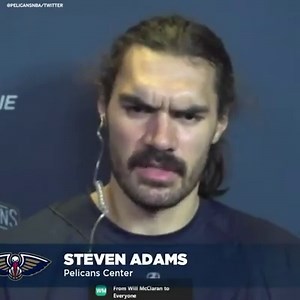 “Not like I died or anything, I’m going to see them again.” —Steven Adams on missing his teammates from the Oklahoma City Thunder 😅 (via New Orleans Pelicans) | ESPN
