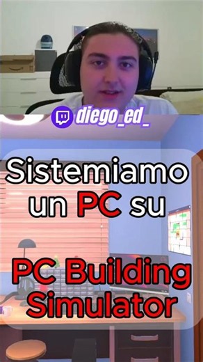Sistemiamo un PC su PC Building Simulator #perte #pcbuilding #gaming