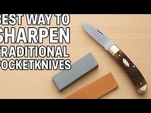 Best Way to Sharpen Traditional Pocketknives