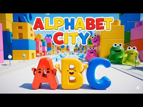 Alphabet City [S1_E29] Magical Play Day | Fun Learning 3D Cartoon for Kids