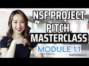 1.1. Overview of the National Science Foundation (Module 1: Introduction to NSF SBIR program)