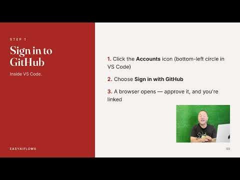How to Connect VS Code to GitHub and Push Your First Code