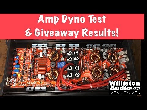 Massive Audio Drago D5k Amp Dyno Test and Giveaway Results