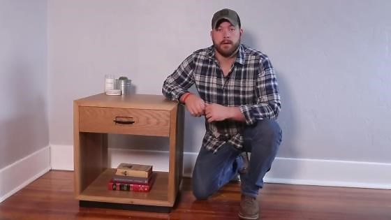 How a Few Tools and Creativity Produced a Modern Side Table