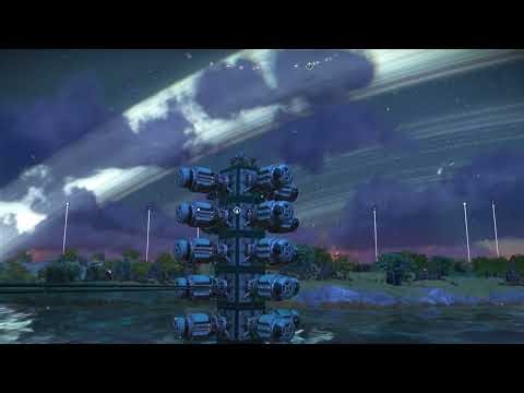 No Man's Sky - Redoing the oxygen extraction tower at Esteban Peral Mining Co.