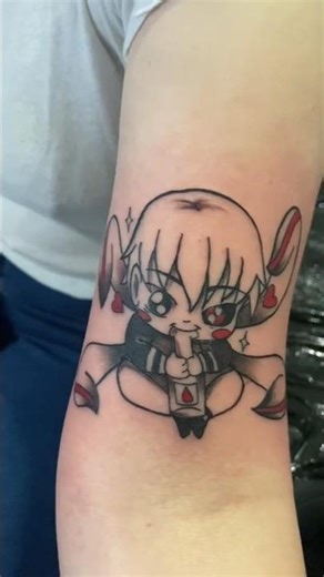 cute baby kaneki is here #animetattooartist #inked #animetattoo #mangatattoo #artistsoninstagram