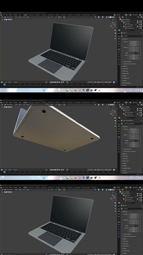 GPT-5.6 made this animation without me coding anything #ai #blender
