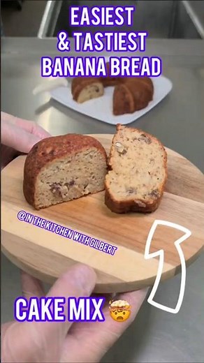 Cake Mix Banana Bundt Cake… SO Moist & Flavorful! 🍌🔥