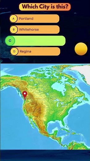 Can You Identify These Cities in North and Central America? | Map Challenge #atlas #quiz - Part 2