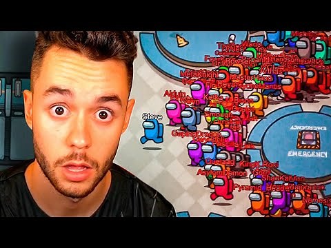 AMONG US, but with 99 IMPOSTORS - TheGrefg