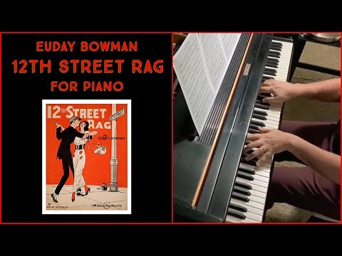 12th STREET RAG by Euday L. Bowman (arr. Wheeler) | Cory Hall, pianist