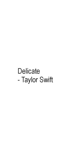 𝒄𝒂𝒕⸆⸉ | Delicate🖤 #song #lyrics #taylorswift #taylorswiftmusic #viral #lyricedit #trending #fyp #taylorsversion #ts12 #reputation... | Instagram