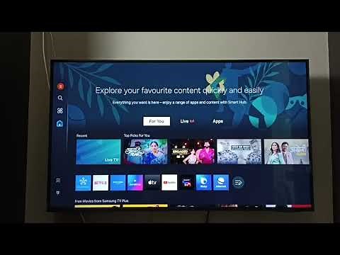 How to Connect Samsung Tizen Smart TV to Mobile Hotspot or Personal Hotspot | Tizen OS