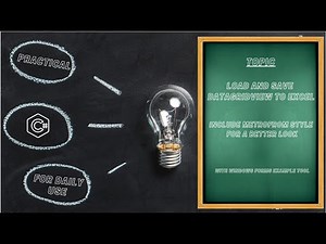 C# for daily use (Excel Load and Save)