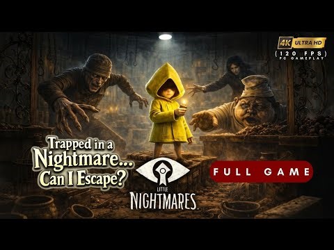 LITTLE NIGHTMARES Gameplay Walkthrough FULL GAME 100% (4K 60FPS PC) - No Commentary