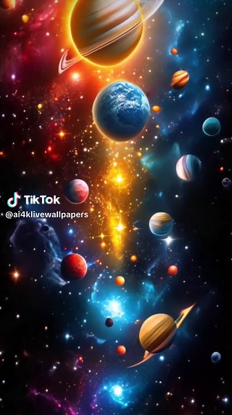 Live Video Wallpaper of Planets and Galaxies