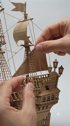 I Built Queen Anne's Revenge from Cardboard! 🏴‍☠️ | DIY Pirate Ship