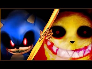 Bad Pikachu Vs Sonic.Exe | EPICAS BATALLAS DE RAP DE OTRO MUNDO | Lexter Ft. CharMonsKay