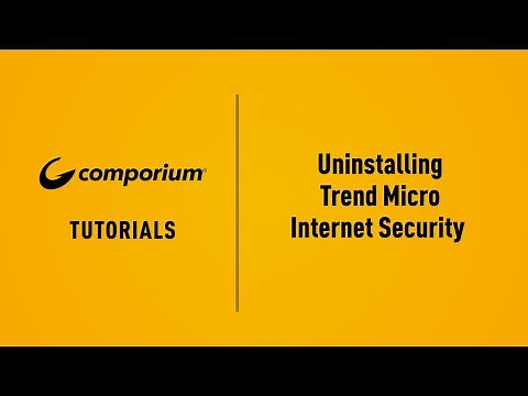 Uninstalling Trend Micro Internet Security