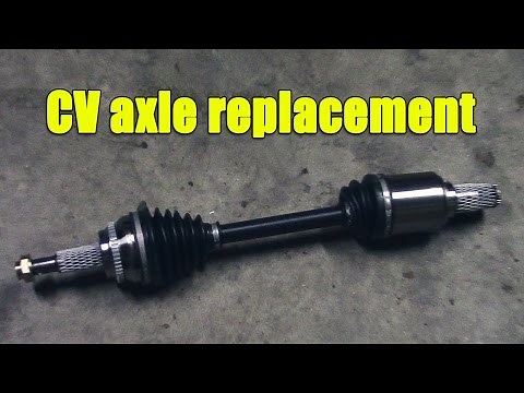 CV Axle replacement in Scion tc