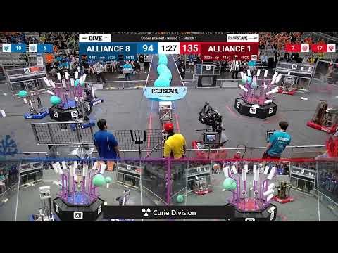 Match 1 (R1) - 2025 FIRST Championship - Curie Division
