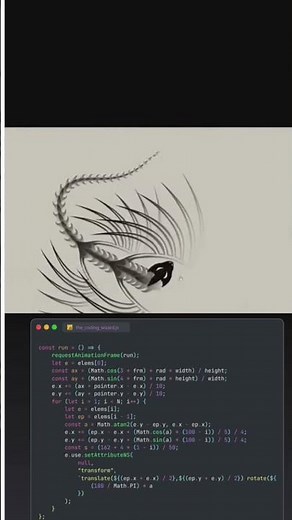 Python Animated Snake – Where Math Meets Motion #science #maths #code