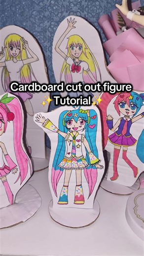 Tutorial de figura de cartón de Miku Hatsune
