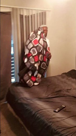 Caught beating his meat