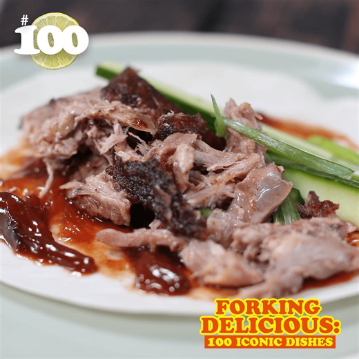 Crispy Peking Duck in Pancakes