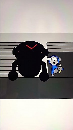 random scary baboon meme #animation