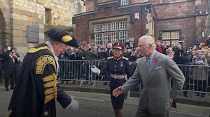3.6K views · 96 reactions | The monarch and Queen Consort Camilla were visiting York  | HELLO! | Facebook