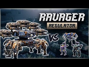 [WR] 🔥 Regulator RAVAGER VS Meta – Mk3 Gameplay | War Robots