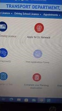 Driving licence renewal status check online | how to check dl application status