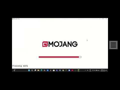 Gente corredor Minecraft java en mi pc