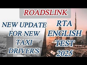 RTA ENGLISH TEST 2025 #rtatheorytest #rtadubai #taxi #2025 #englishtest #top #driving #dubailicence